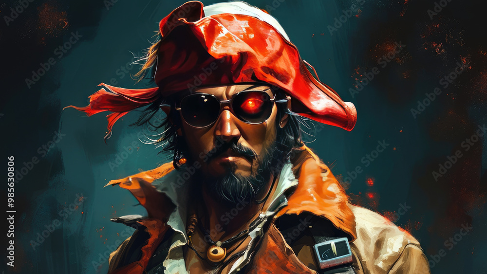 Pirate Illustration: A Swashbuckling Adventure on the High Seas Pirate Illustration: A Swashbuckling Adventure on the High Seas