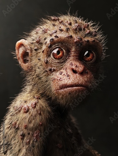 Monkeypox infection virus prevalence on the african continent smallpox, rash, emphasizing the role of primates in transmission and regional outbreaks, smallpox. Other definitions - mpox, mpxv, mpx photo