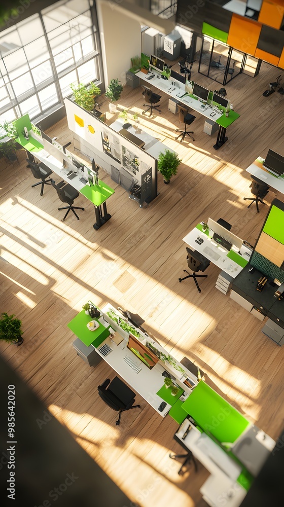 Naklejka premium Modern Office Interior Design