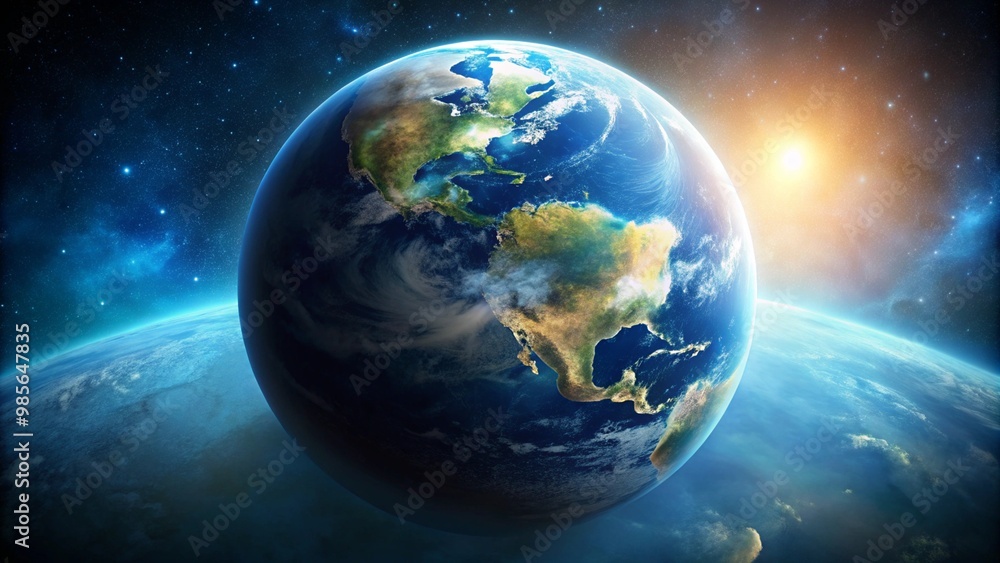 Obraz premium Earth abstract image