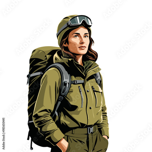 An adventurer woman, fearless explorer and travel enthusiast. PNG