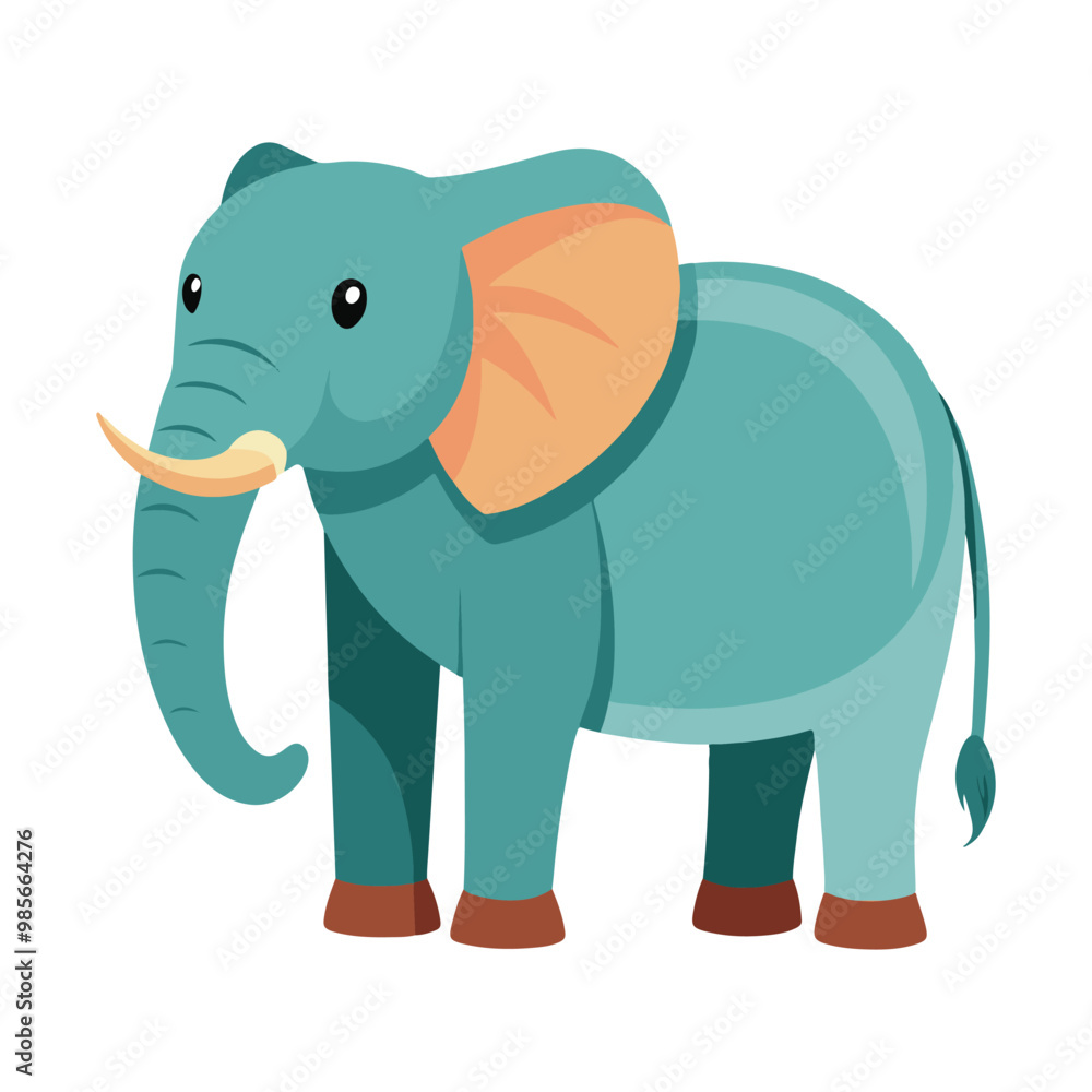 Artistic Elephant Vector Art for Posters and Cards. Artistic Elephant Vector Art for Posters and Cards.