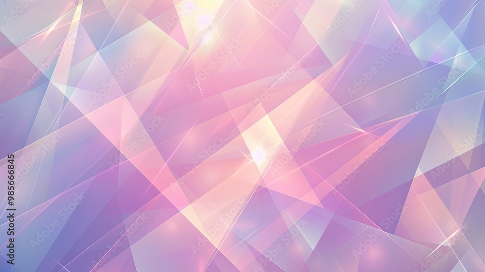 A sophisticated summer backdrop with pastel colors and interwoven diamond patterns A sophisticated summer backdrop with pastel colors and interwoven diamond patterns