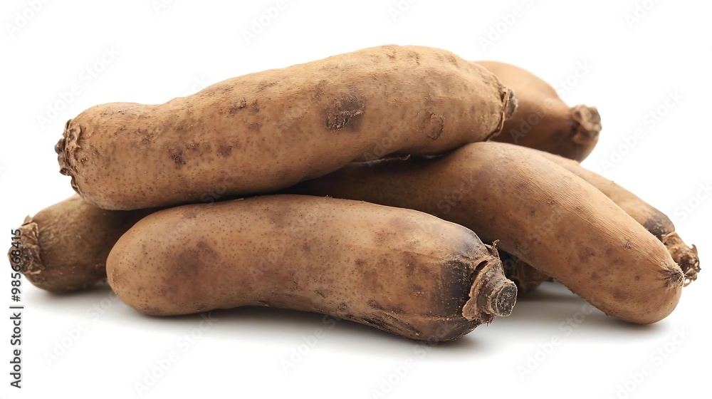 Fresh Organic Raw Chinese Yam Root Tuber Vegetables Fresh Organic Raw Chinese Yam Root Tuber Vegetables
