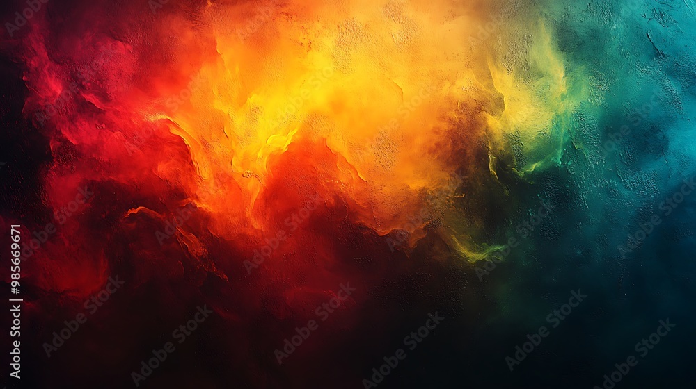 Vibrant graffiti designs fading into a gradient of dark concrete textures, neon colors smoothly transitioning into the rough urban background, Vibrant graffiti designs fading into a gradient of dark concrete textures, neon colors smoothly transitioning into the rough urban background,