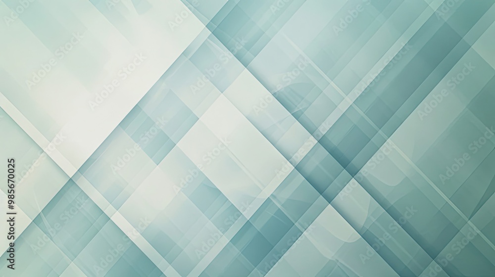 Minimal wallpaper with concentric squares and diagonal lines in soft blues and greens Minimal wallpaper with concentric squares and diagonal lines in soft blues and greens