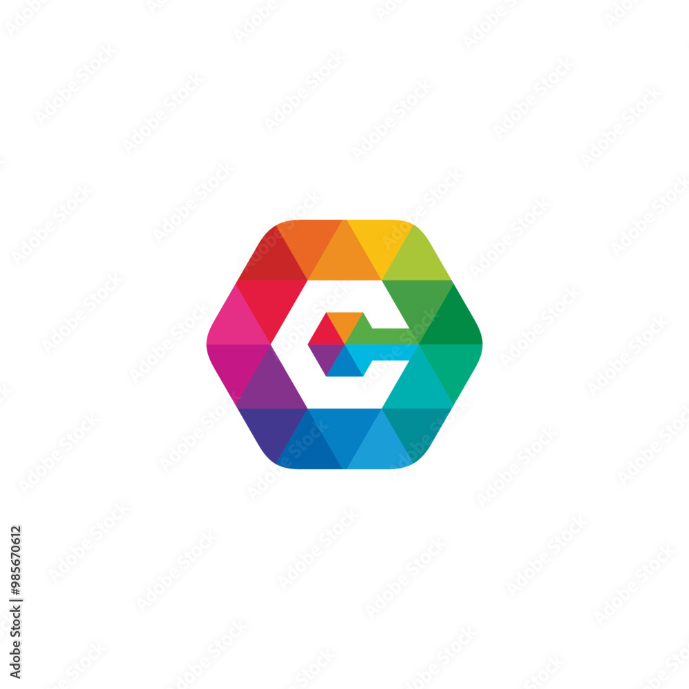 Letter C Hexagon Logo design vector template Letter C Hexagon Logo design vector template