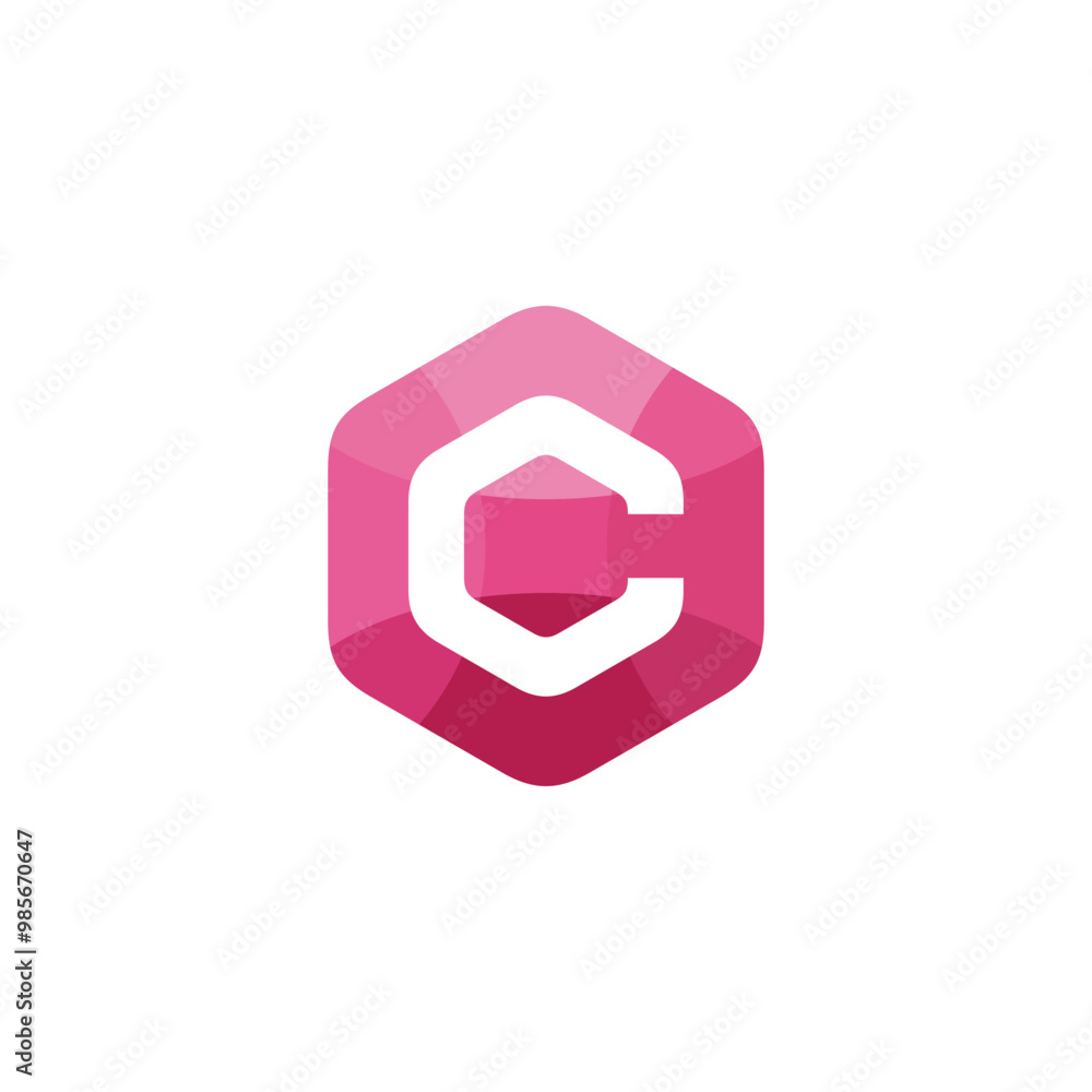 Letter C Hexagon Logo design vector template Letter C Hexagon Logo design vector template