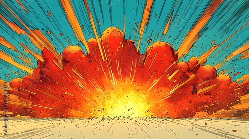 Comic Book Explosion.
