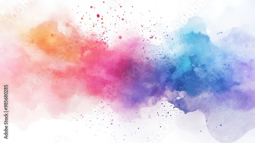 watercolor background overlay transparent background © Johannes