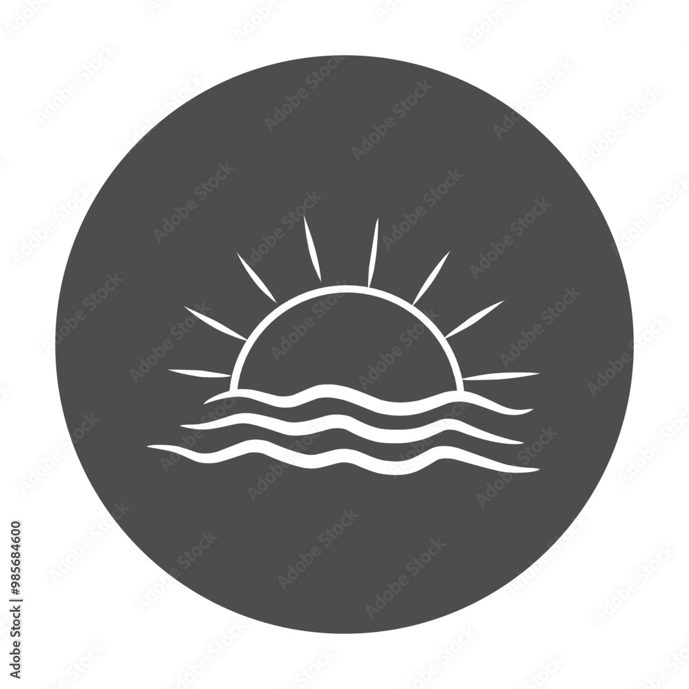 Sun Icon Logo Sun Icon Logo