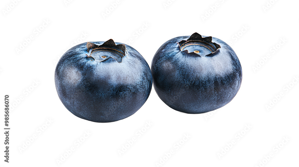 blueberries isolated on white background blueberries isolated on white background