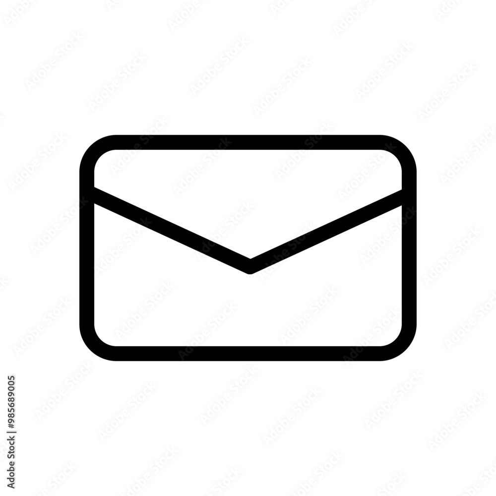 Mail icon. email sign and symbol. Envelope icon Mail icon. email sign and symbol. Envelope icon