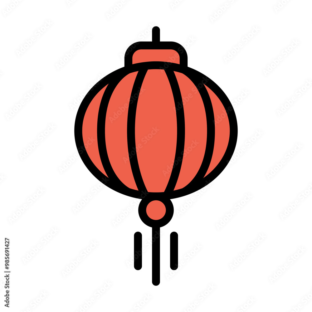 Chinese lantern icon Chinese lantern icon