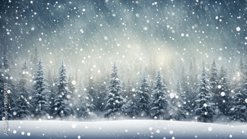 Wallpaper Mural Christmas and snow Torontodigital.ca