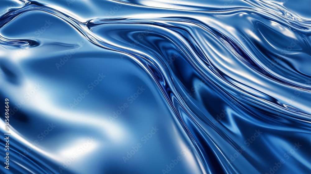 The image is a blue and gold swirl that appears to be a painting. The colors are vibrant and the lines are wavy, giving the impression of movement and energy. Scene is dynamic and lively The image is a blue and gold swirl that appears to be a painting. The colors are vibrant and the lines are wavy, giving the impression of movement and energy. Scene is dynamic and lively