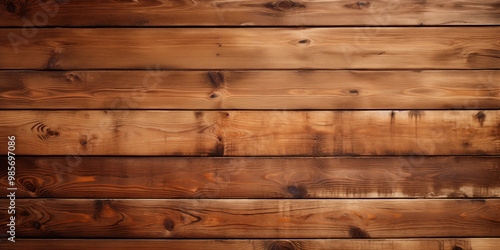 Brown Wooden Planks Background Texture