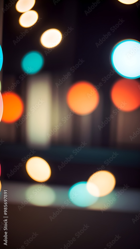 Bokeh portrait background for social media Bokeh portrait background for social media