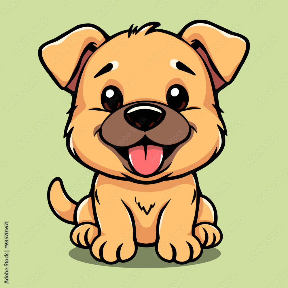 Adorable Cute Dog Illustration in Flat Cartoon Style Vector PNG Transparent Nursery Cutout Clipart Digital Planner Sticker Adorable Cute Dog Illustration in Flat Cartoon Style Vector PNG Transparent Nursery Cutout Clipart Digital Planner Sticker