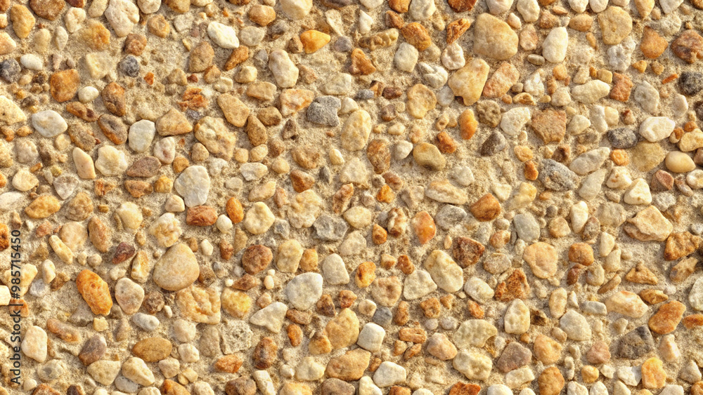 Seamless granulated stone texture in natural tones for landscaping and decorative surfaces Seamless granulated stone texture in natural tones for landscaping and decorative surfaces