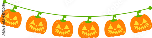 Halloween Hanging Pumpkins