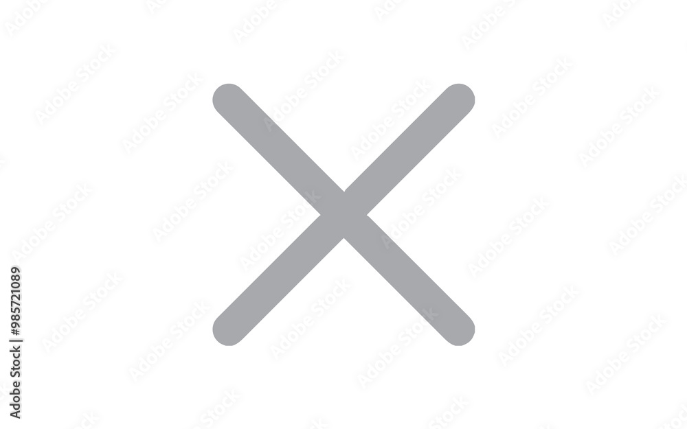 Cross free interface icon Cross free interface icon