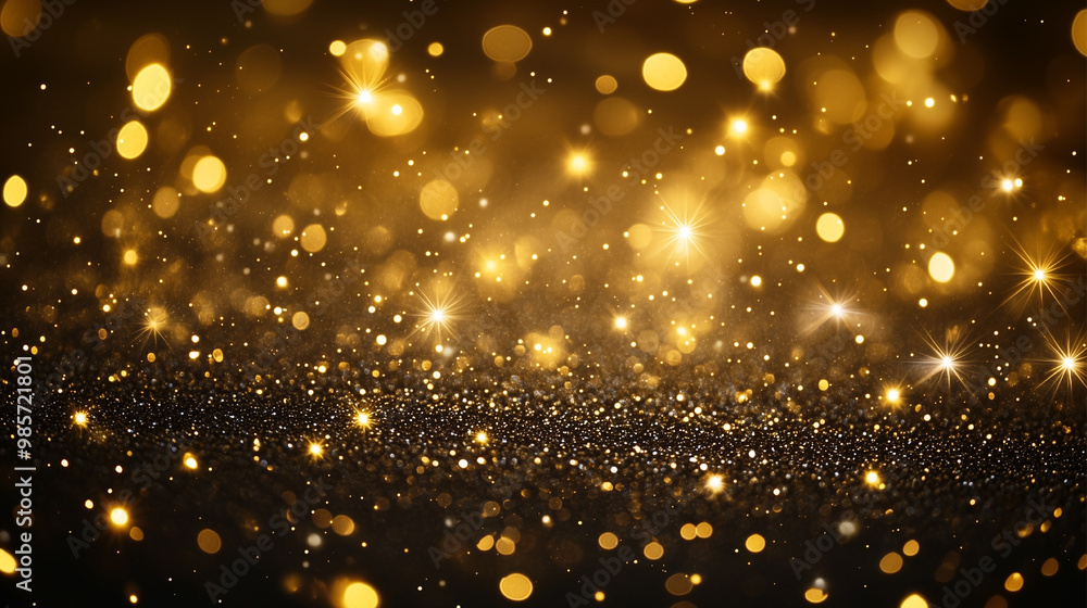 A blurry image of a starry night sky with a lot of glitter. The glitter is scattered all over the sky, creating a dreamy and magical atmosphere A blurry image of a starry night sky with a lot of glitter. The glitter is scattered all over the sky, creating a dreamy and magical atmosphere