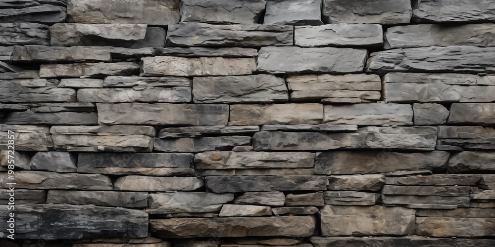 Gray Stone Wall Texture Background Rough Masonry Gray Stone Wall Texture Background Rough Masonry