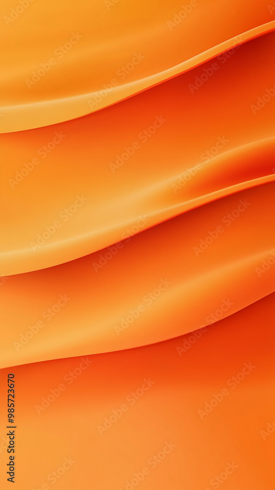 Smooth orange waves create vibrant and warm backdrop, perfect for minimalistic designs and artistic projects. flowing texture adds depth and visual interest Smooth orange waves create vibrant and warm backdrop, perfect for minimalistic designs and artistic projects. flowing texture adds depth and visual interest