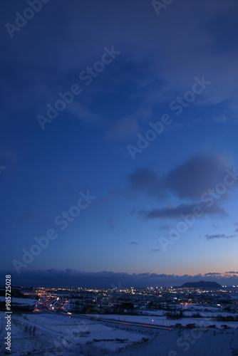 函館裏夜景