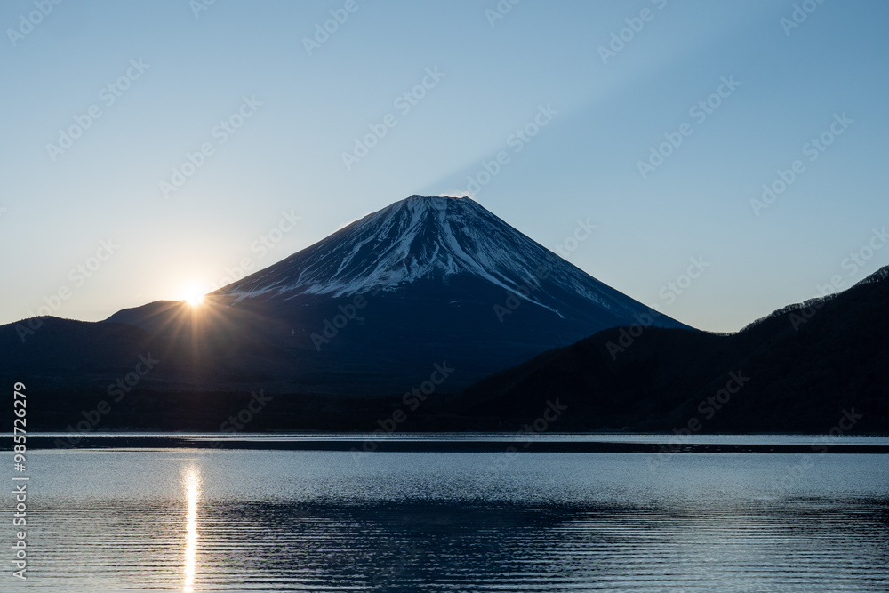 富士の肩からご来光 富士の肩からご来光