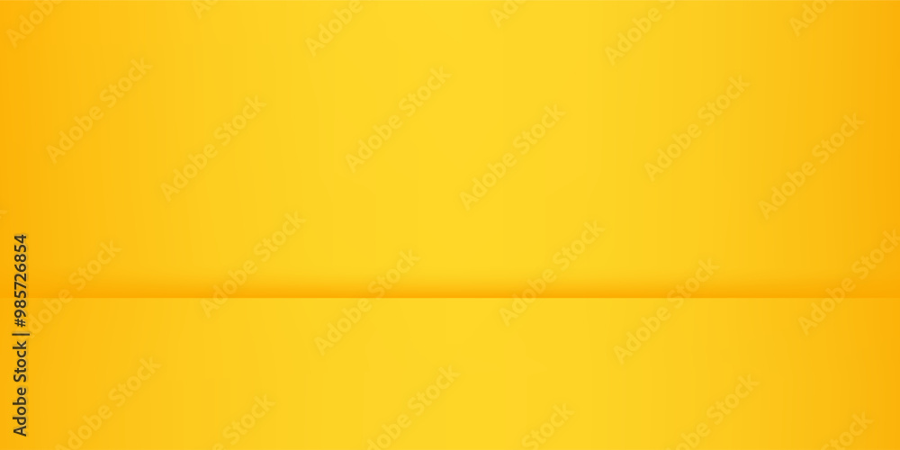Yellow background abstract with gradient in empty room studio, Yellow empty room studio simple Yellow background abstract with gradient in empty room studio, Yellow empty room studio simple