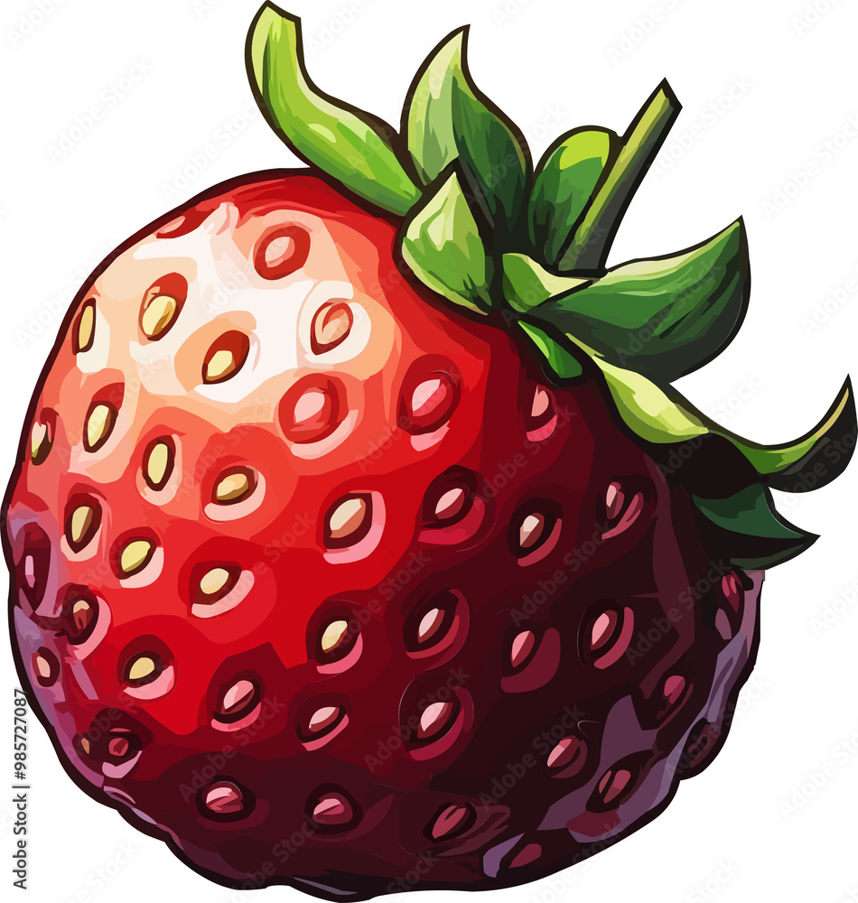 strawberry illustration strawberry illustration
