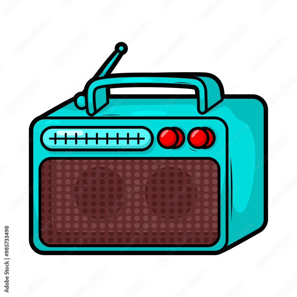 cartoon classic radio illustration art cartoon classic radio illustration art