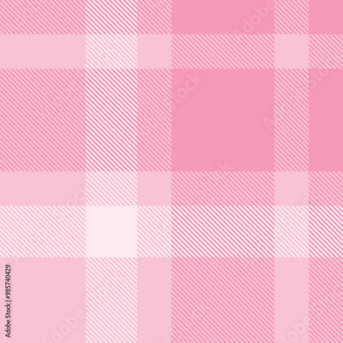 Red tartan plaid fabric seamless pattern of check background tartan with a textile fabric plaid texture. Tartan Scotland seamless plaid pattern vector. Retro background fabric.