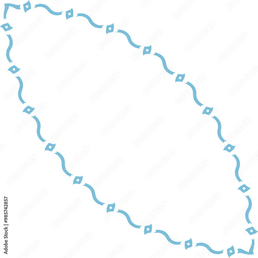 Aesthetic Abstract Wavy Pattern Decorative Geometric Shape Frame Aesthetic Abstract Wavy Pattern Decorative Geometric Shape Frame