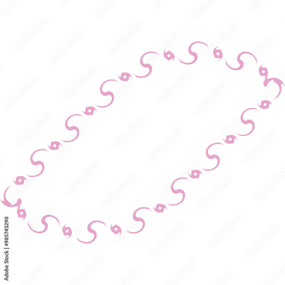 Aesthetic Abstract Decorative Geometric Shape Frame Aesthetic Abstract Decorative Geometric Shape Frame