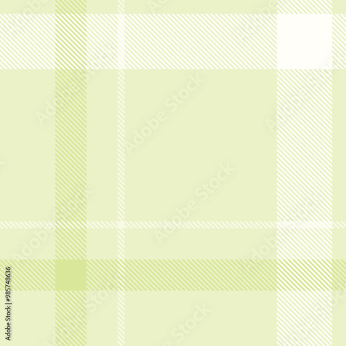 Green tartan plaid fabric seamless pattern of check background tartan with a textile fabric plaid texture. Tartan Scotland seamless plaid pattern vector. Retro background fabric.