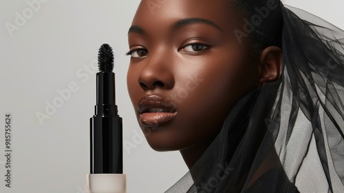 Radiant Beauty and Skincare Product Mockups with Diverse Models photo