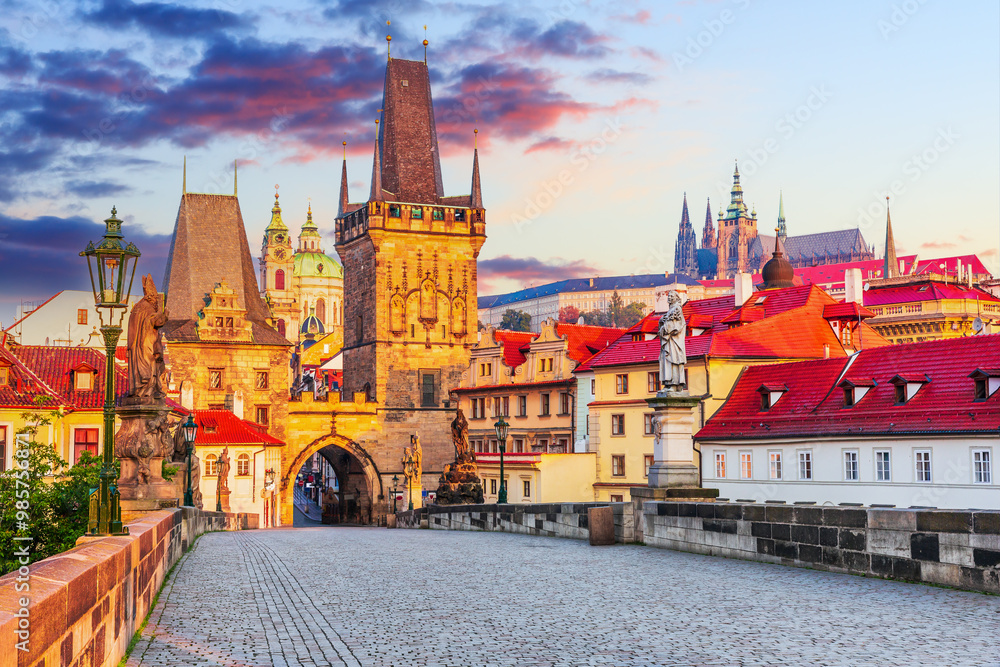 Prague, Czech Republic. Charles Bridge