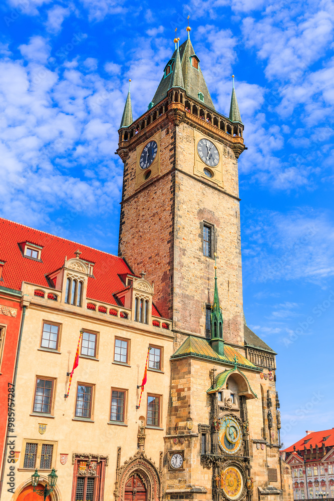 Prague, Czech Republic. Old Town Hall.