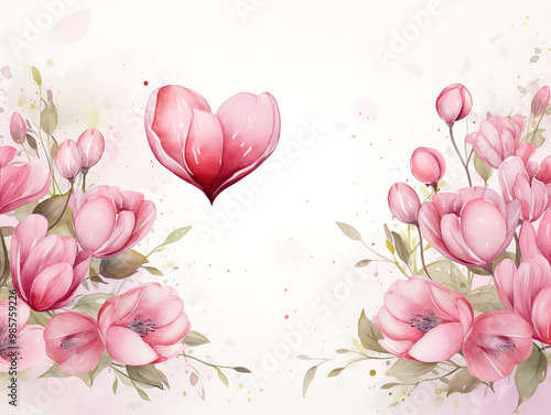 Beautiful valentine's day wallpaper.