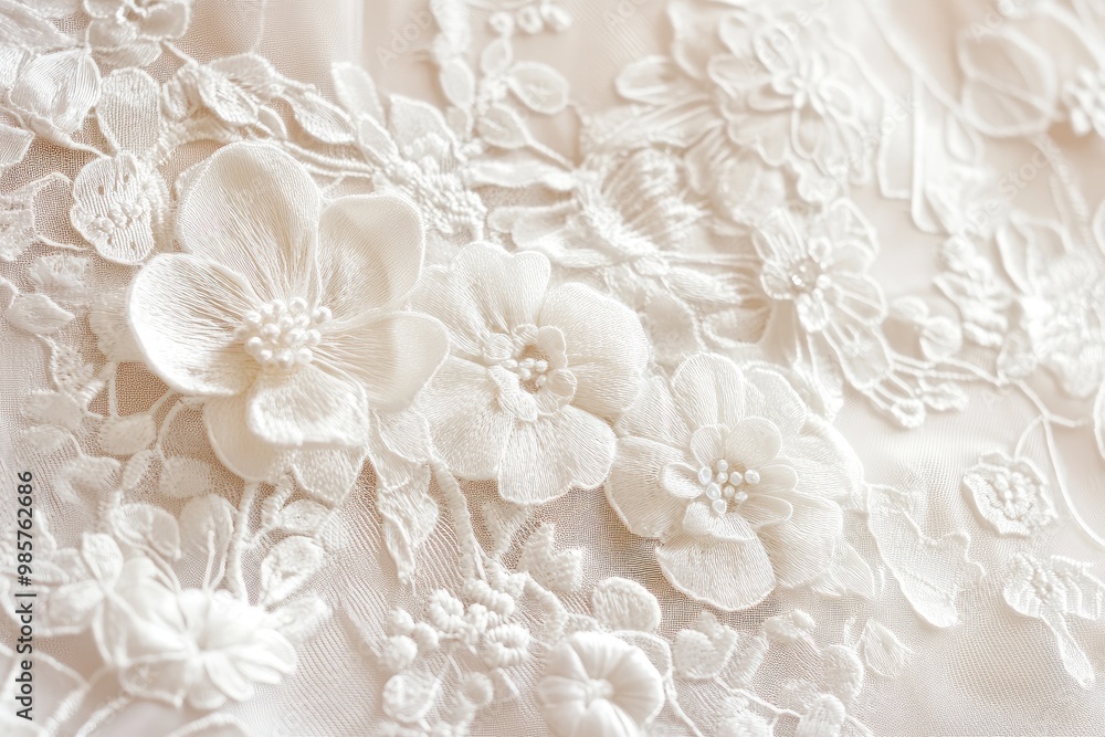 custom made wallpaper toronto digitalIntricate lace fabric texture in delicate white, creating floral patterns