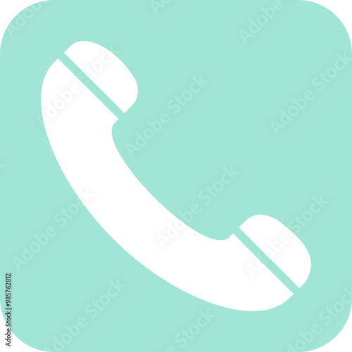 Phone Icon For Communication Sign