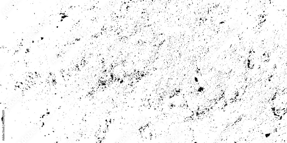 Overlay black and white dust grunge seamless texture. Dirt messy splash particle scratch grain pattern texture on white and black background. Overlay black and white dust grunge seamless texture. Dirt messy splash particle scratch grain pattern texture on white and black background.