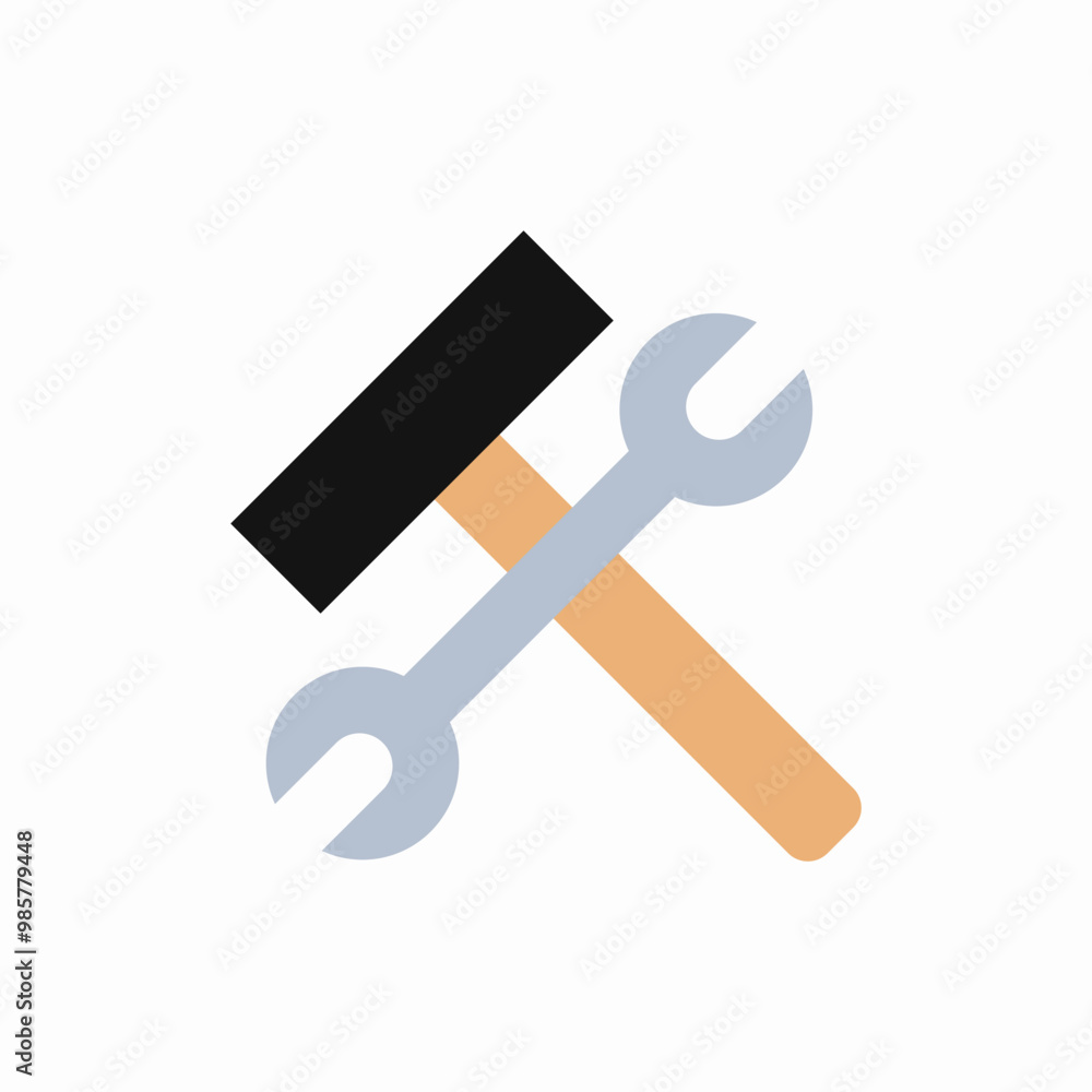 icons construction hammer vector shovel spanner icons construction hammer vector shovel spanner