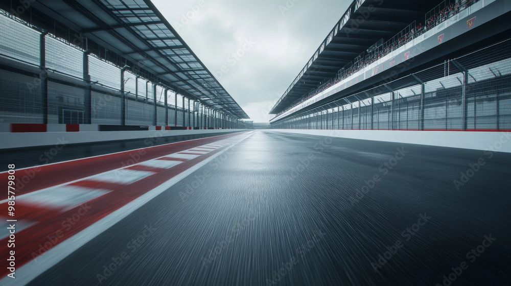 F1 track, no one F1 track, no one