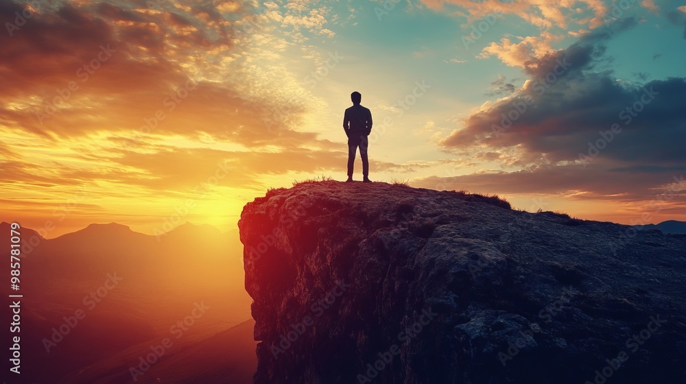 Obraz premium An inspirational coaching concept image showcasing a mentor giving personal growth and development advice, with a focus on career advancement, skill improvement, and achieving life goals.
