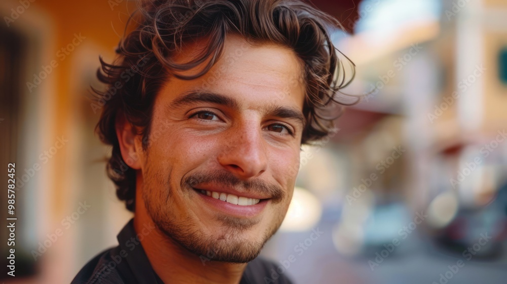 Smiling Man Portrait Smiling Man Portrait