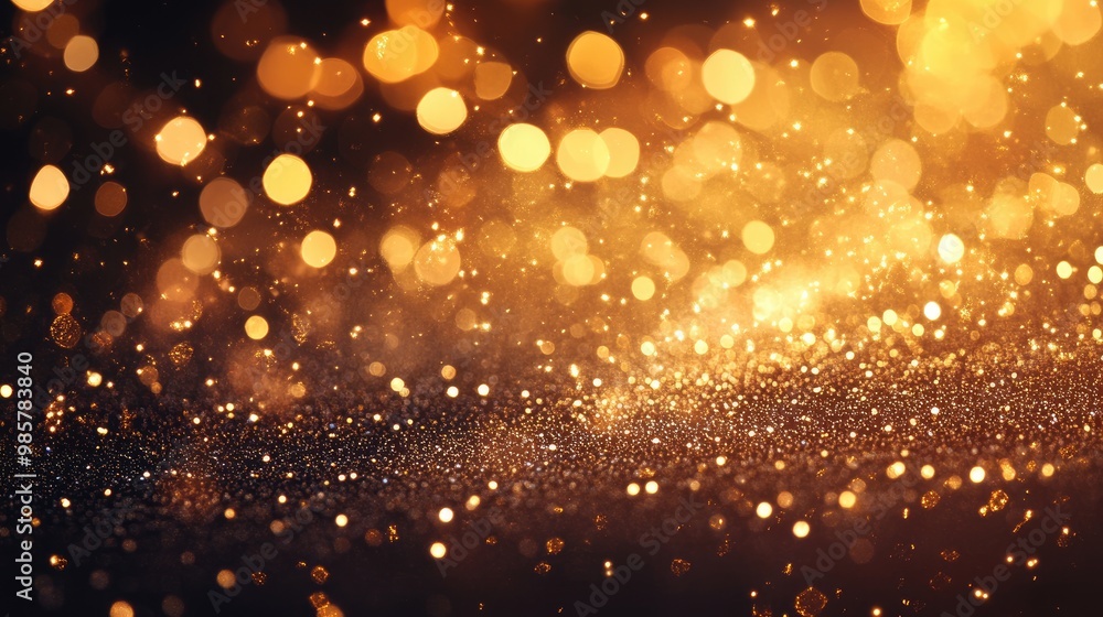 Glittering Holiday Background